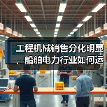 工程机械销售分化明显，船舶电力行业如何运行？