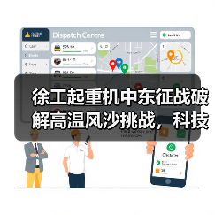 徐工起重机中东征战破解高温风沙挑战,科技实力铸就钢铁支撑(图3) 徐工起重机中东征战破解高温风沙挑战,科技实力铸就钢铁支撑(图3)