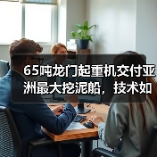 65吨龙门起重机交付亚洲最大挖泥船,技术如何攻克极端环境挑战?(图3) 65吨龙门起重机交付亚洲最大挖泥船,技术如何攻克极端环境挑战?(图3)