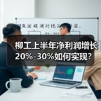 柳工上半年净利润增长20%-30%如何实现？