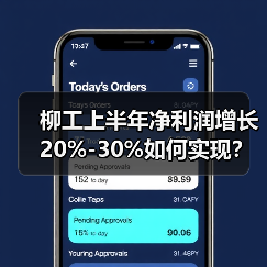 柳工上半年净利润增长20%-30%如何实现?(图2) 柳工上半年净利润增长20%-30%如何实现?(图2)
