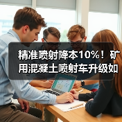 精准喷射降本10%！矿用混凝土喷射车升级如何助力高效湿喷支护？