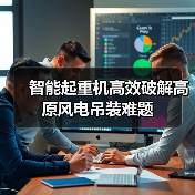 智能起重机高效破解高原风电吊装难题