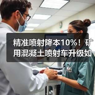 精准喷射降本10%!矿用混凝土喷射车升级如何助力高效湿喷支护?(图3) 精准喷射降本10%!矿用混凝土喷射车升级如何助力高效湿喷支护?(图3)