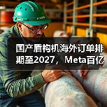 国产盾构机海外订单排期至2027,Meta百亿收购AI引爆科技圈(图3) 国产盾构机海外订单排期至2027,Meta百亿收购AI引爆科技圈(图3)