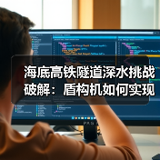 海底高铁隧道深水挑战破解:盾构机如何实现精准穿海?(图3) 海底高铁隧道深水挑战破解:盾构机如何实现精准穿海?(图3)