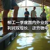 柳工一季度国内外业务利润双增长，逆势稳中求进