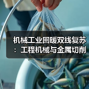 机械工业回暖双线复苏：工程机械与金属切削机床同步增长