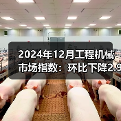 2024年12月工程机械市场指数:环比下降2.91%(图3) 2024年12月工程机械市场指数:环比下降2.91%(图3)