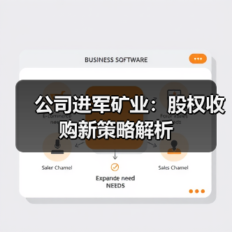 公司进军矿业:股权收购新策略解析(图2) 公司进军矿业:股权收购新策略解析(图2)