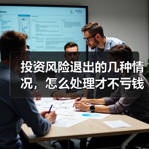 投资风险退出的几种情况,怎么处理才不亏钱?(图4) 投资风险退出的几种情况,怎么处理才不亏钱?(图4)
