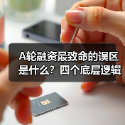 A轮融资最致命的误区是什么?四个底层逻辑帮你避开80%的坑(图1) A轮融资最致命的误区是什么?四个底层逻辑帮你避开80%的坑(图1)