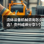 流体设备机械咨询怎么选?贵州成峰分享5个关键方法(图3) 流体设备机械咨询怎么选?贵州成峰分享5个关键方法(图3)
