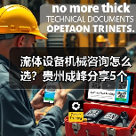 流体设备机械咨询怎么选?贵州成峰分享5个关键方法(图4) 流体设备机械咨询怎么选?贵州成峰分享5个关键方法(图4)