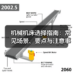 机械机床选择指南：常见场景、要点与注意事项2026（图1）