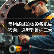 贵州成峰流体设备机械咨询:选型到维护三大实用方法(图1) 贵州成峰流体设备机械咨询:选型到维护三大实用方法(图1)