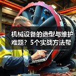 机械设备的选型与维护难题？5个实战方法帮你搞定（图2）