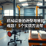 机械设备的选型与维护难题？5个实战方法帮你搞定（图3）