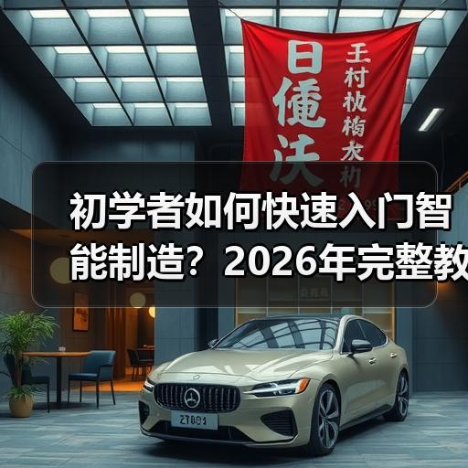 初学者如何快速入门智能制造？2026年完整教程含10大工具推荐