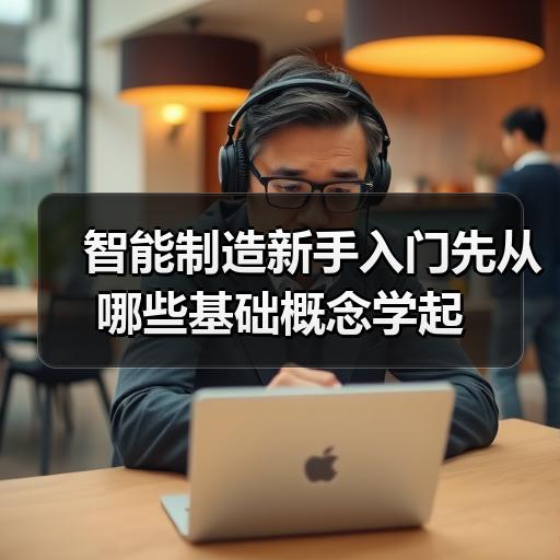 智能制造新手入门先从哪些基础概念学起
