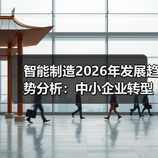 智能制造2026年发展趋势分析：中小企业转型路径与落地要点