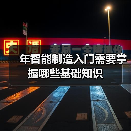 年智能制造入门需要掌握哪些基础知识