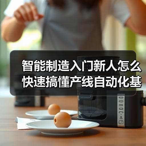 智能制造入门新人怎么快速搞懂产线自动化基本流程