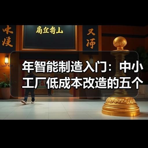 年智能制造入门：中小工厂低成本改造的五个实操步骤